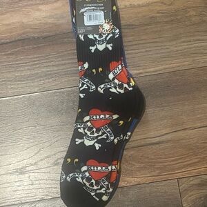 Ed Hardy Skull Crew Socks 2